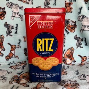 Nabisco 1987 Ritz crackers Limited Edition Tin